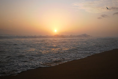 Sankhumukham_Beach Golden_Sunset